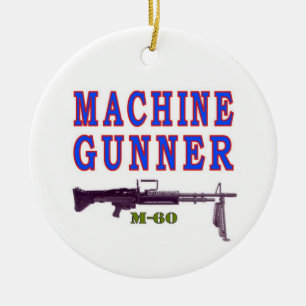 MACHINE GUNNER KERAMIKORNAMENT