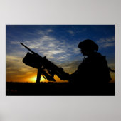 Machine Gunner Poster (Vorne)