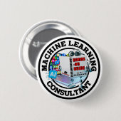 Machine Learning (KI) - Berater Button (Vorne & Hinten)