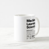 Machine Learning Scientist Kaffeetasse (VorderseiteRechts)