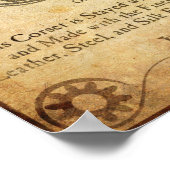 MachineCorset Poster (Ecke)