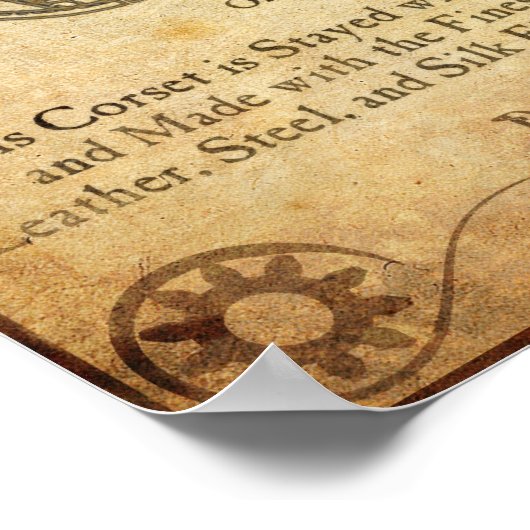 MachineCorset Poster (Ecke)