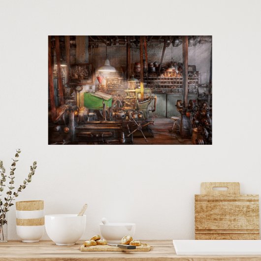 Machinist - Alles beginnt mit einem Journeyman Poster (Küche)