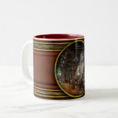 Machinist - das Millwright Zweifarbige Tasse (Vorderseite Links)