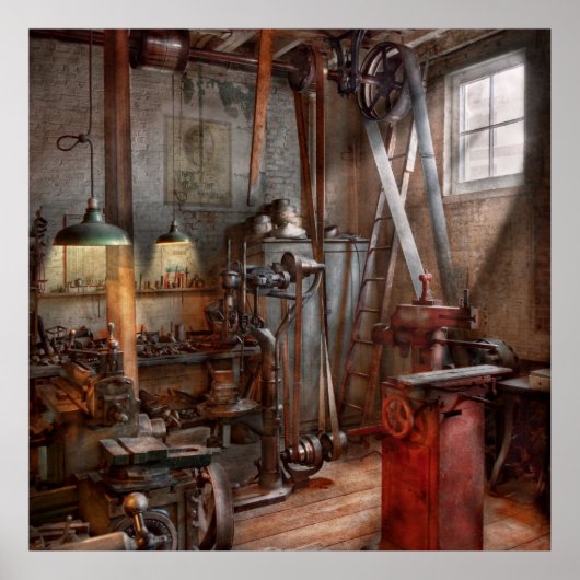 Machinist - Die moderne Werkstatt Poster (Vorne)