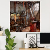 Machinist - Die moderne Werkstatt Poster (Heimbüro)