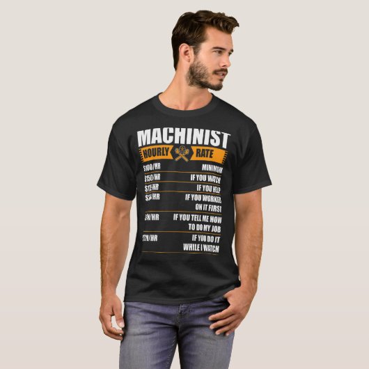 Machinist Gonna G84 bis sie M8 CNC 2 T-Shirt (Vorne ganz)