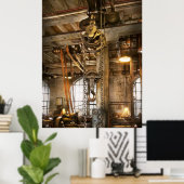 Machinist - Im Zeitalter der Industrie Poster (Heimbüro)