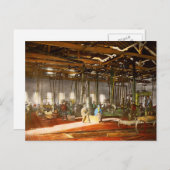 Machinist - Kapitäne des Schiffes 1868 Postkarte (Vorne/Hinten)