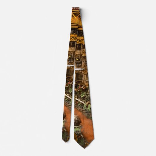 Machinist - Krieg - In der Kanonenfabrik 1917 Krawatte (Rückseite)