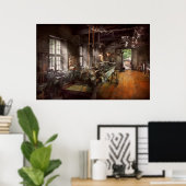 Machinist - Lathe - Eine lange Zeit Poster (Heimbüro)