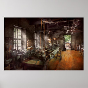 Machinist - Lathe - Eine lange Zeit Poster