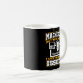 Machinist-Machinist Kaffeetasse (VorderseiteRechts)