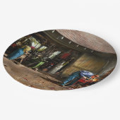 Machinist - Maschinen im Hinterhof 1942 Pappteller (Schrägansicht)