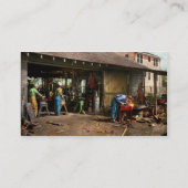 Machinist - Maschinen im Hinterhof 1942 Visitenkarte (Rückseite)