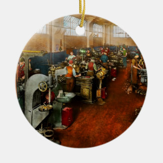 Machinist - Maschinenisten in der Ausbildung 1918 Keramik Ornament