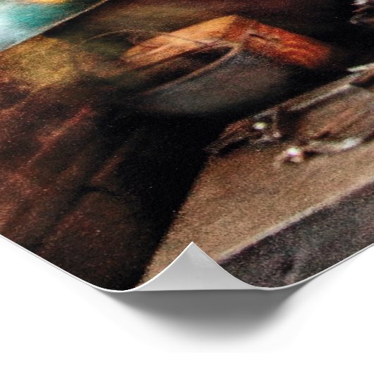 Machinist - Maschinenpark Circa 1900er Poster (Ecke)