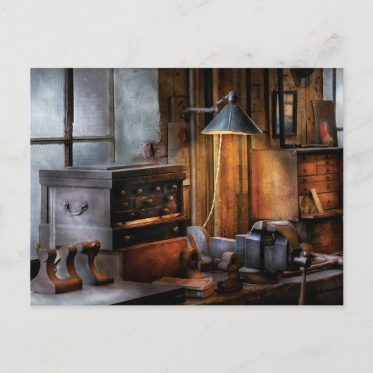 Machinist - Meine Workstation Postkarte (Vorderseite)