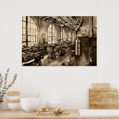 Machinist - Sicherheit zuerst Poster (Küche)