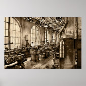 Machinist - Sicherheit zuerst Poster (Vorne)