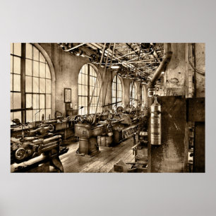 Machinist - Sicherheit zuerst Poster