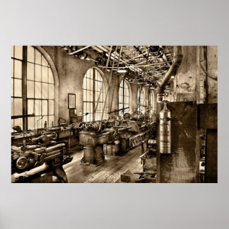Machinist - Sicherheit zuerst Poster