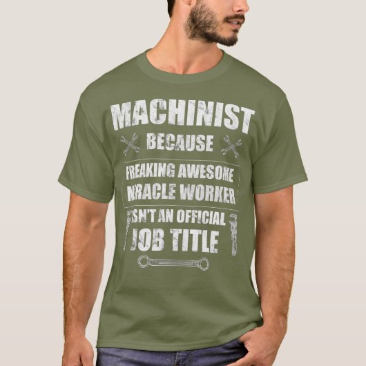 Machinist T-Shirt (Vorderseite)