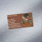 Machinist - Teile 1905 abpumpen Magnetische Visitenkarte (Beispiel)