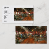 Machinist - Teile 1905 abpumpen Visitenkarte (Vorne/Hinten)