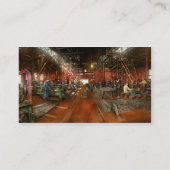 Machinist - Teile 1905 abpumpen Visitenkarte (Rückseite)