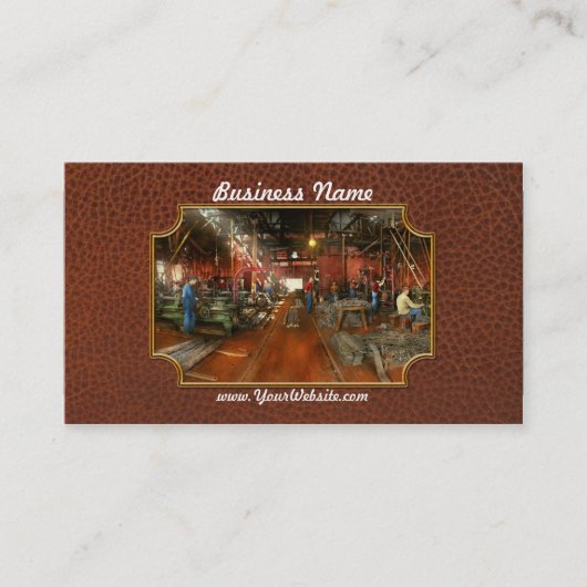 Machinist - Teile 1905 abpumpen Visitenkarte (Vorderseite)