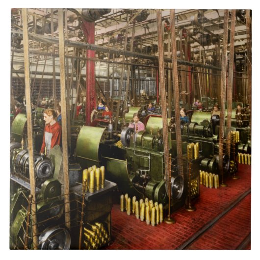 Machinist - War - Belts and Bombs 1916 Fliese (Vorderseite)
