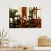 Machinist - wenn Präzision zählt 1919 Poster (Küche)