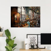 Machinist - zurück in den Tagen von gestern Poster (Heimbüro)