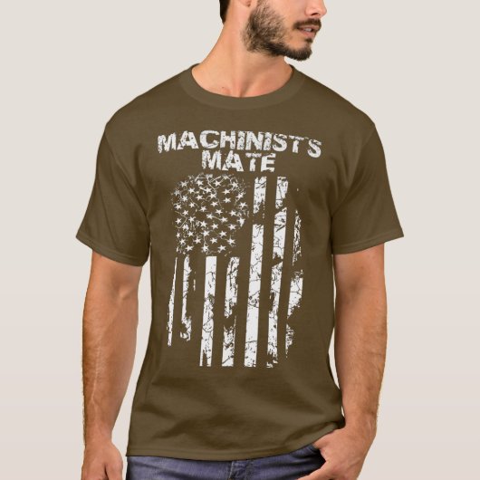 Machinisten Mate Military Premium T-Shirt (Vorderseite)