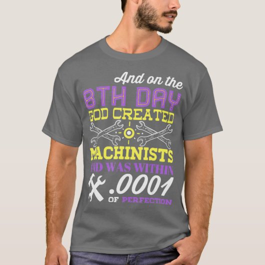 Machinisten T-Shirt (Vorderseite)