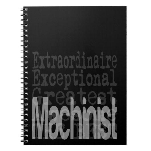 Machinistin Notizblock (Vorderseite)