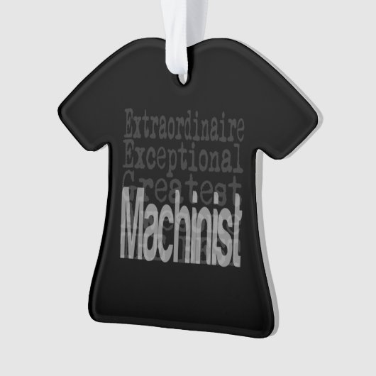 Machinistin Ornament (Vorderseite)