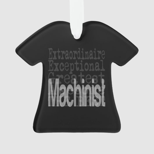 Machinistin Ornament (Rückseite)