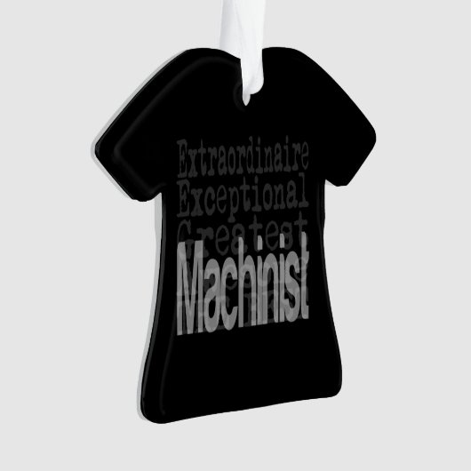 Machinistin Ornament (Vorderseite)