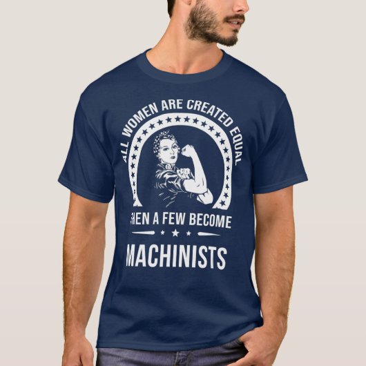Machinistin T-Shirt (Vorderseite)