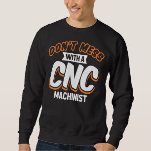 Machinistische Mate und Ingenieur verwechseln sich Sweatshirt