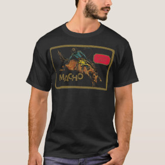 Macho Beer Retro Defunktionale Breweriana T-Shirt