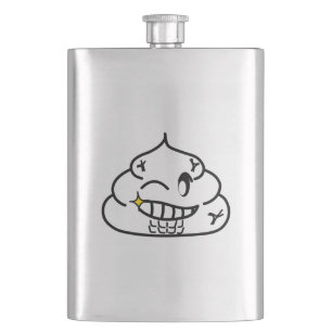 Macho Kackte - Brootsch the PooPoo Flachmann