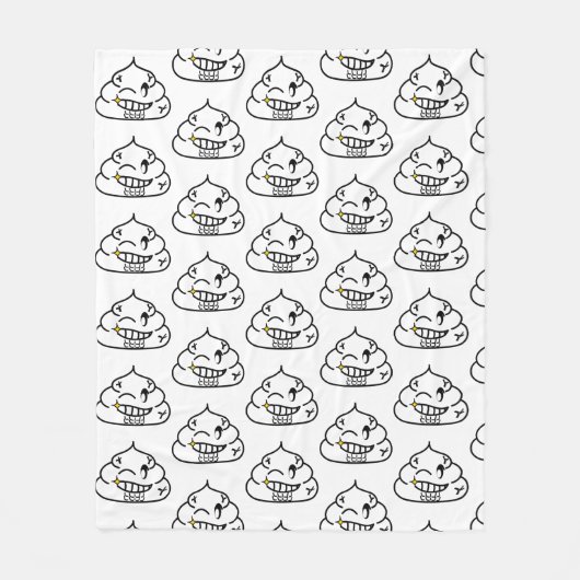 Macho Kackte - Brootsch the PooPoo Fleecedecke (Vorderseite)