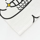 Macho Kackte - Brootsch the PooPoo Fleecedecke (Ecke)