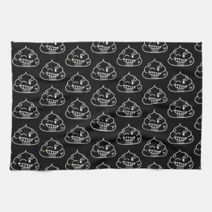 Macho Kackte - Brootsch the PooPoo Geschirrtuch