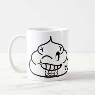 Macho Kackte - Brootsch the PooPoo Kaffeetasse