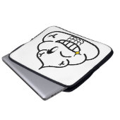Macho Kackte - Brootsch the PooPoo Laptopschutzhülle (Vorne Knopf)