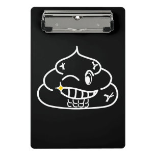 Macho Kackte - Brootsch the PooPoo Mini Klemmbrett